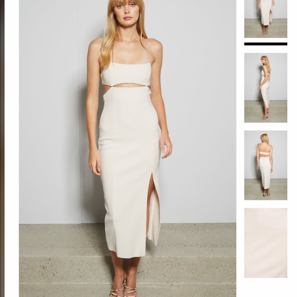 Ulla Mouth Midi Dress